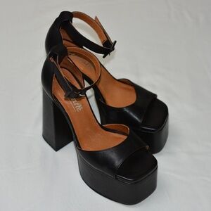 Black Platform Heels